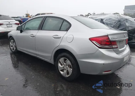 2015 Honda Civic Lx z USA, uszkodzony, nr VIN 2HGFB2F52FH565987